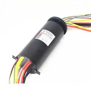 High Current IP51 Carbon Brush Slip Ring With Aluminium Housing