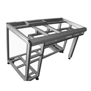 China Shelves Accessories Table T Slot Aluminium Extrusion Profiles on sale