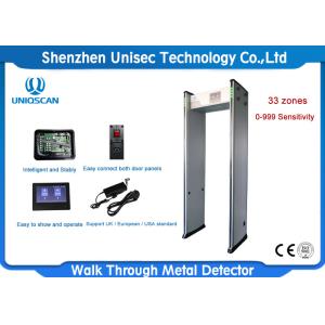 Airport Security Walk Through Metal Detector Gate 33 Independent Zones