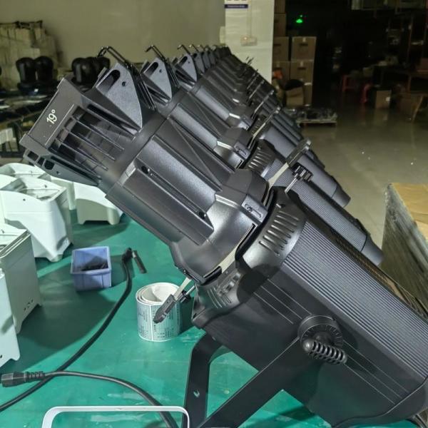 400W LED Profile Spotlight RGBALC 6 In 1 Fully Tuneable From 2,700 To 12,000K With Color Management System