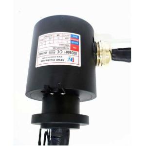 60A 8 Signal Industrial Slip Ring Maintenance Free With Soft Rubber Wire