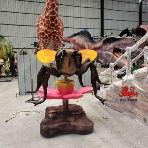 Color Natural Realistic Animatronic Animals Life Size Bee Model