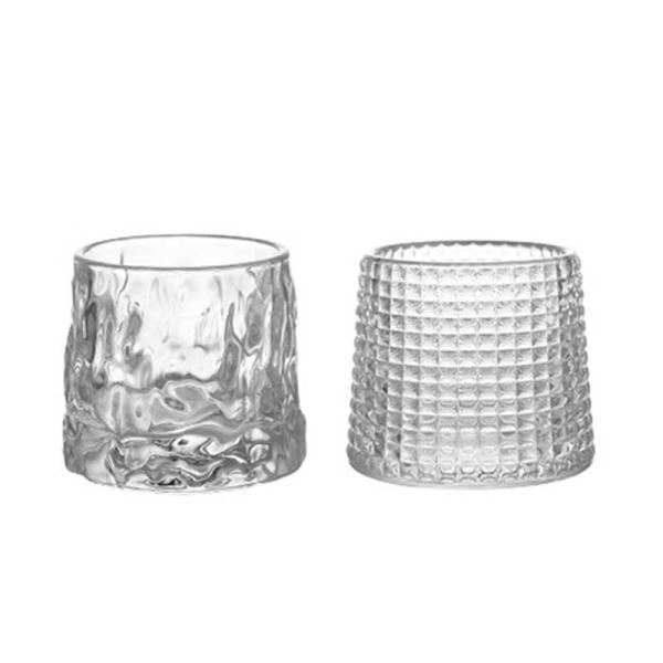 Buy Borosilicate Clear Cylinder Crystal Whisky Glass Cup 170ml at wholesale prices