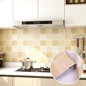 China Factory Tile Effect Wallpaper ECO Friendly Mosaic Self Adhesive Wallpaper