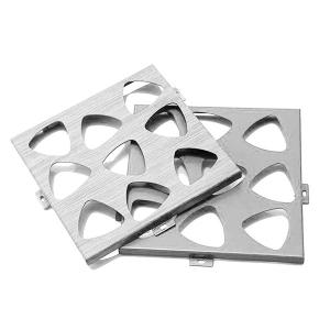 Customizable Thickness 2-6mm Curtain Wall Aluminum Plate Weather Resistance