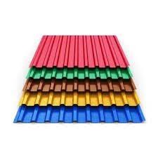 Buy PPGL 0.4-4mm Colour Coated Roofing Sheets 155-600mm at wholesale prices