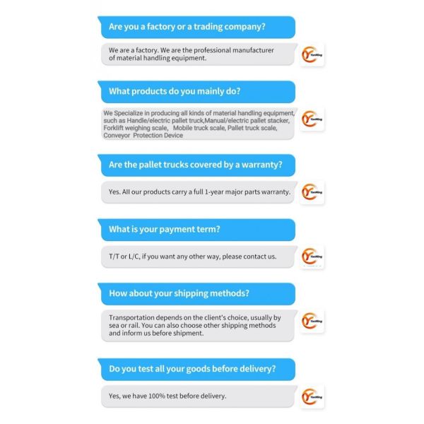 YanMing H Series Forklift Scale - High Precision Weighing with Tilt Correction & Smart Indicator 4