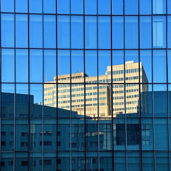 Premium Low E Insulated Glass Facade Soundproof Office Building Curtain Wall