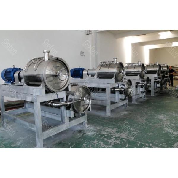 Buy 20T/H SUS304 Tomato Puree Machine With Aseptic Bag Filling at wholesale prices
