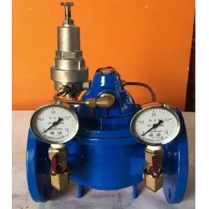 Water Control Emergency Open Pressure Sustaining Pressure Relief Valve Ductile