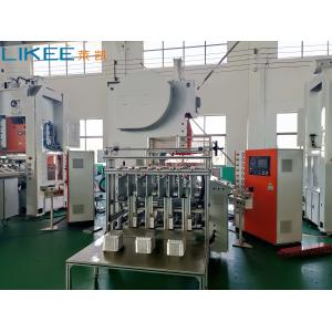 Automatic ISO Aluminium Foil Container Making Machine One Operator