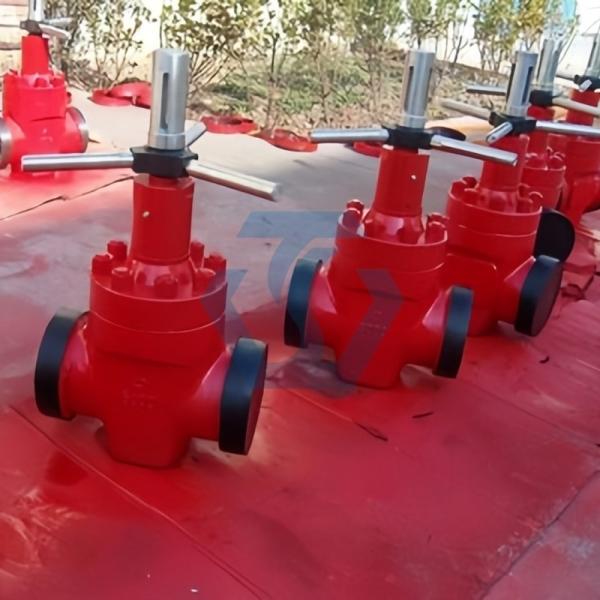 API 6A 2'' 3'' Manual Stainless Steel Flange Mud Gate Valve 2000-10000 Psi