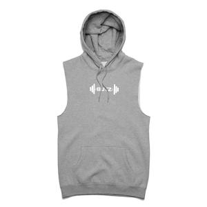 Wholesale Apparel Men Logo Printing Polyester Sleeveless Hoodies