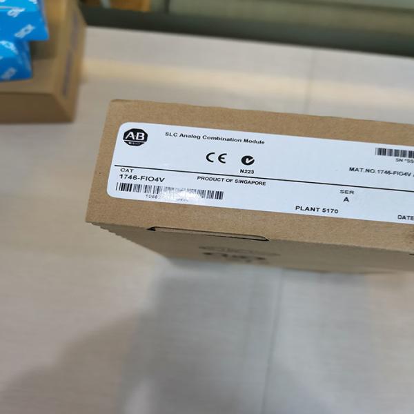 Buy 1746-FIO4V  high-performance fast analog combination module  at wholesale prices