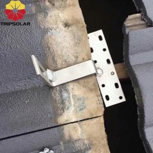 Customized Based Stainless Steel Solar Panel Roof Hook for Quick Installation PV