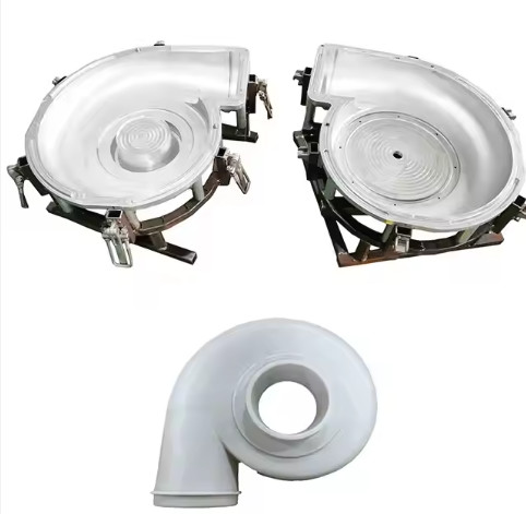 Buy Silver Aluminum Rotational Molding Process Wind Turbine Shell Mold at wholesale prices