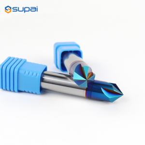 Tungsten Carbide 4 Flutes Chamfer End Mill CNC Cutting Tools