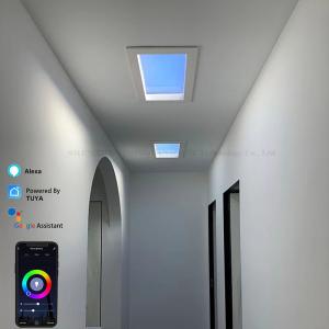 Smart Tuya Circadian LED Skylight with Adjustable CCT