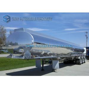 3 Axle 42000L Lightweight Aluminum Alloy Semi Tanker Trailers