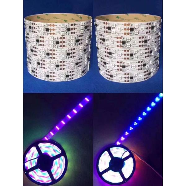 undefined Silicone Coated Waterproof SMD 5050 LED Strip Light Aluminum Base Material 2700-6500k