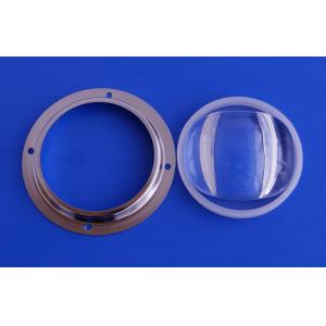 Height 30mm Led Glass Lens For Street Light / Led Optical Lens For Outdoor