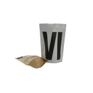 China  Foil Pouch Packaging Aluminum Foil Stand Up Coffee Bag With Degassing Valve on sale