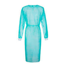 Light Weight CPE Disposable Sterile Gowns , Disposable Dental Gowns Stable