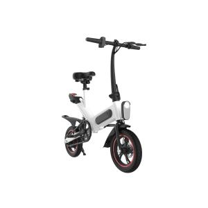 Carbon Steel Electric Pedal Bike 350W Brushless Contour Engine 25KM/H High