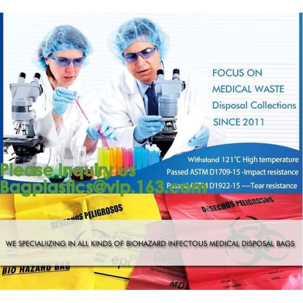 Buy 25 x Strong Clinical Waste Biohazard / Bio Hazard Yellow Bags,Autoclave Biological Hazard Bags / Specimen Bags bagease at wholesale prices