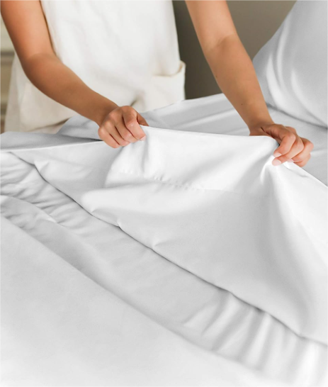 5-star Hotel Bedding Set with National Standards Color Fastness and 300tc Thread Count