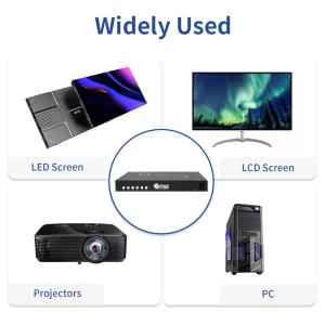 Quality Seamless Integration with 4K Video Wall and 8in1out Splice System Processor Technology for sale
