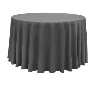 PEVA Plastic Disposable Table Linens , Disposable Round Christmas Tablecloths