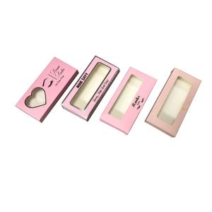 Gloss Lamination C1S Board Private Label Eyelash Packaging