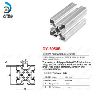 Industrial Aluminum Alloy Profile Dy-5050b Frame Support Assembly Line