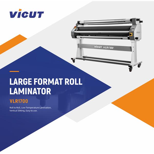 Machinery Hardware VICUT Roll-to-roll Laminator with Vertical Slitting System BOPP PVC CPP Roll Film Laminator