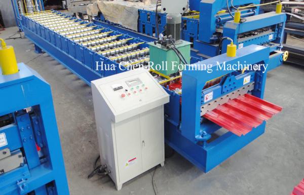 Buy Asia Market 914 Material Roof Sheet Making Machine With SImens PLC Control at wholesale prices