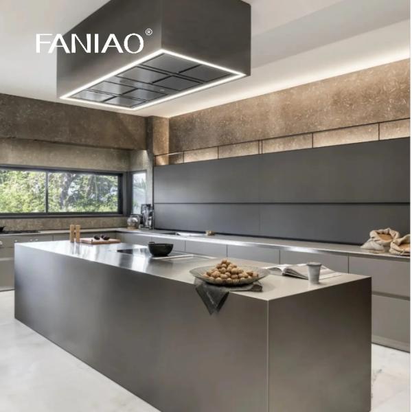 Custom Stainless Steel Kitchen Cabinets With Modern Design For Industrial Amp Contemporary Look