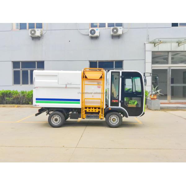 Pure Electric Dumping Bucket Direct Four Wheel Bin Lift Collection Transportation Garbage Truck