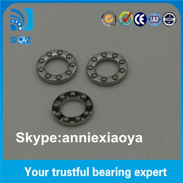 Thrust Miniature Ball Bearings F3-8M F4-9M F5-10M F6-12M F6-14M F7-15M F8-16M F10-18M Cage Type Brass cahe