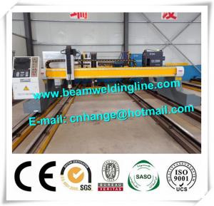 Quality CNC Plasma Cutting Machine For Box Beam Production Line , Plasma Cutting Machine for sale