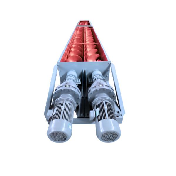 Buy Carbon Steel U Shaped Sludge Screw Conveyor With Shaft at wholesale prices