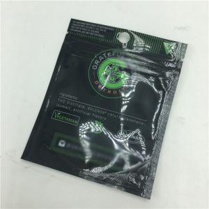 Quality Waterproof Plastic Pouches Packaging Front Transparent Window k Seeds Pack for sale