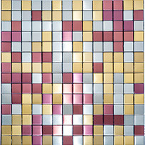 Buy Metal Mosaic Backsplash Wall Tile Stainless Steel Brushed Mesh at wholesale prices
