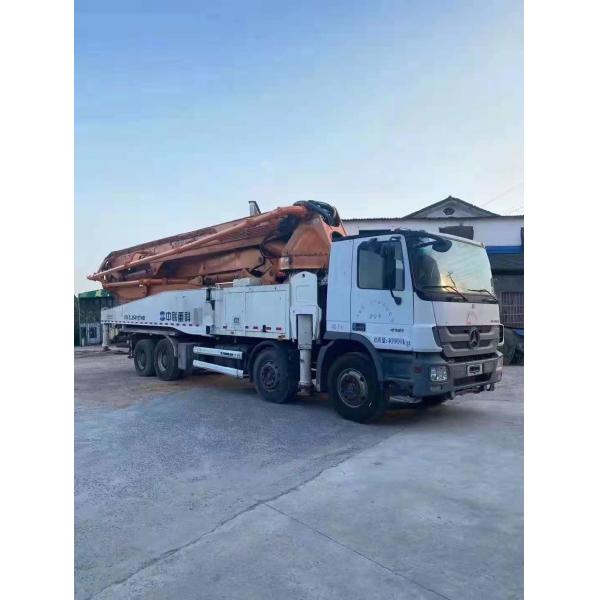 Zoomlion 52m Actros 4141 Truck Mounted Concrete Boom Pump for Ready Mixer