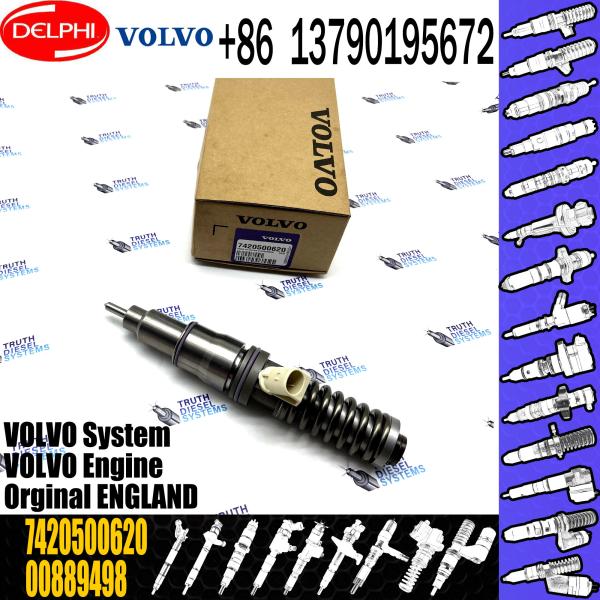 Buy 2 Pins Diesel Fuel Injector 7420500620 Fuel Injection Nozzle BEBE4C02001 BEBE4C14001 For VOL 9.0 LITRE TRUCK at wholesale prices