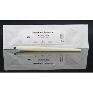 Luxury Disposable Microblading Pen With Cap / Micropigmentation Eyebrow Pen