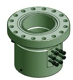 Buy PSL4 Abrasion Resistance 6 5/8" Oilfield Tubing Head at wholesale prices