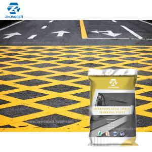 Durable Thermoplastic Traffic Paint Parking Lot Marking Paint No Wrinkles