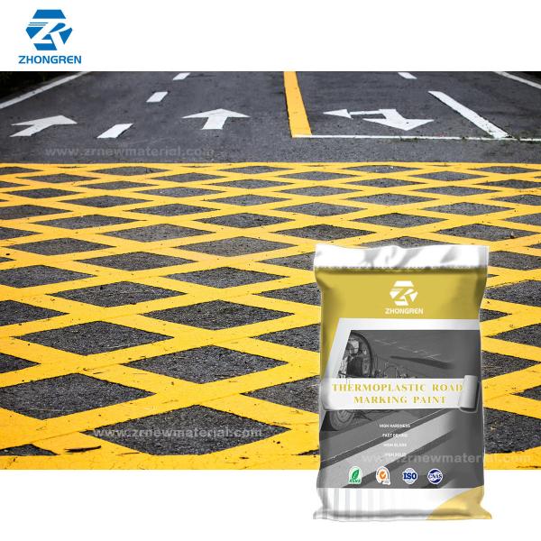 Buy Durable Thermoplastic Traffic Paint Parking Lot Marking Paint No Wrinkles at wholesale prices