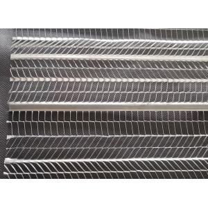 China 7 Ribs 8 Openings Plaster Reinforcement Mesh 610 X 2440mm Galvanized Wire Mesh Panels on sale